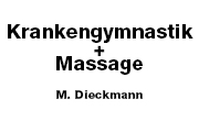 Kundenlogo Krankengymnastik + Massage Dieckmann M.