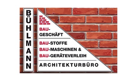 Kundenlogo von Bühlmann Baugeschäft u. Baustoffe GmbH & Co. KG