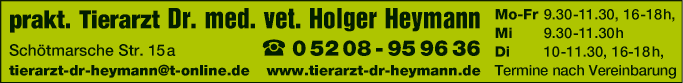 Anzeige Heymann Holger