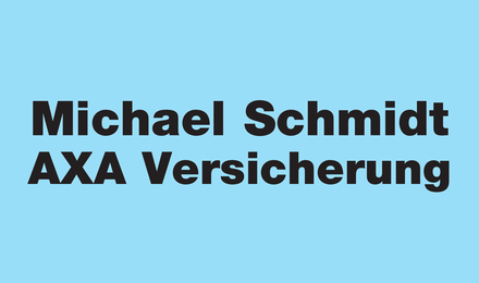 Kundenlogo von Schmidt Michael AXA Versicherung