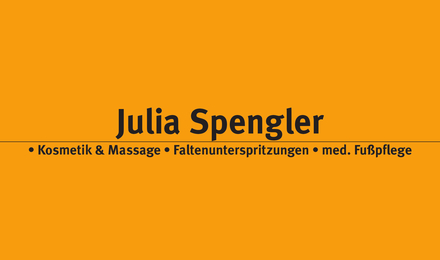 Kundenlogo von Spengler Julia Podologie u. Kosmetik