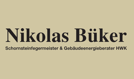 Kundenlogo von Nikolas Büker Schornsteinfegermeister