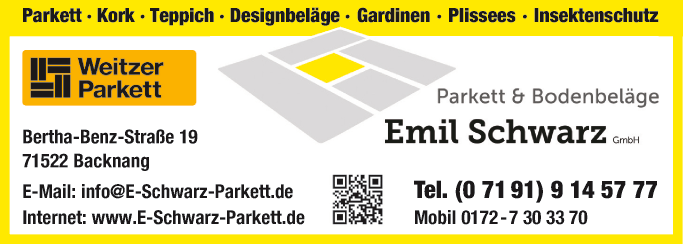 Anzeige Schwarz Emil GmbH