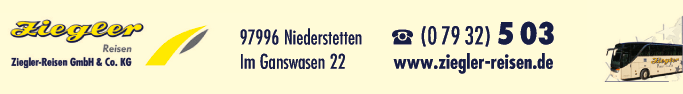 Anzeige Ziegler Reisen GmbH & Co. KG