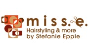 Kundenlogo miss.e. Hairstyling & more by Stefanie Epple