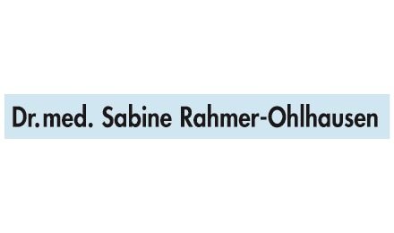Kundenlogo von Dr. Sabine Rahmer-Ohlhausen