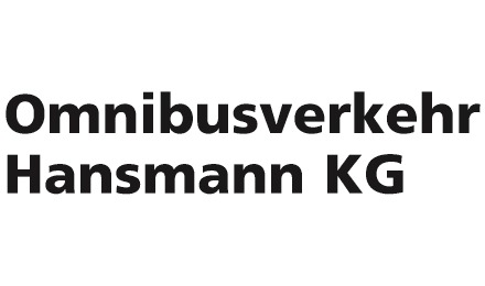 Kundenlogo von Hansmann Omnibusverkehr KG