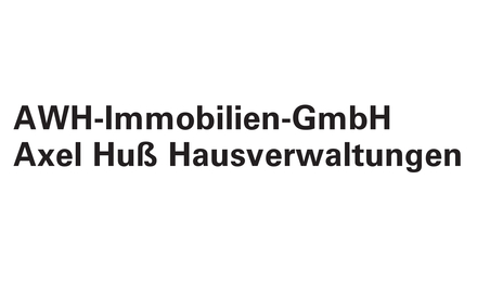 Kundenlogo von AWH-Immobilien-GmbH