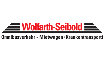Kundenlogo von Wolfarth Seibold Omnibusverkehr - Mietwagen