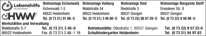Anzeige Lebenshilfe Heidenheim e.V.