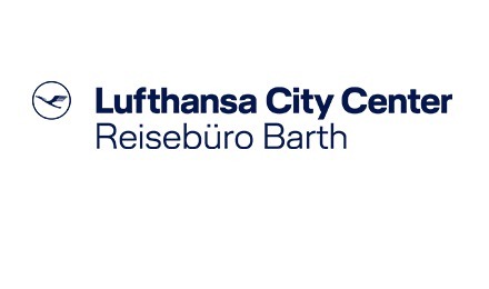 Kundenlogo von Reisebüro Barth Lufthansa City Center