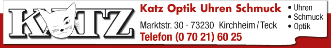 Anzeige Katz Optik Uhren Schmuck GmbH