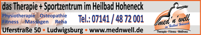 Anzeige med 'n' well Therapie + Sportzentrum im Heilbad Hoheneck