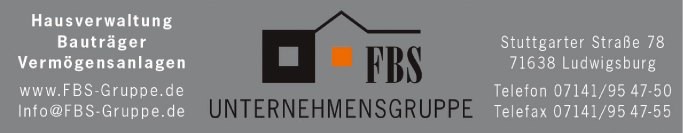 Anzeige FBS Wohnbau GmbH & Co.