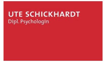 Kundenlogo von Ute Schickhardt Dipl. Psychologin