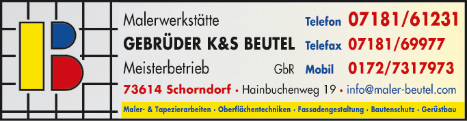 Anzeige Beutel Gebrüder K&S