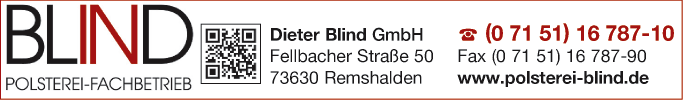 Anzeige Blind GmbH