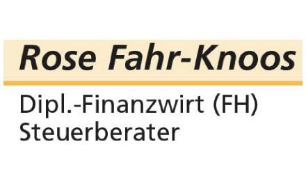 Kundenlogo von Fahr-Knoos Rose Dipl.-Finanzwirt (FH)