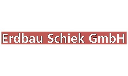 Kundenlogo von Schiek Erdbau