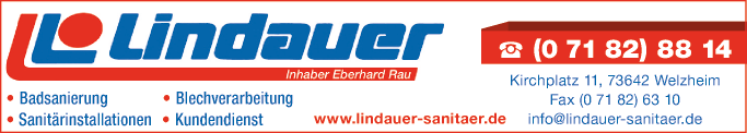 Anzeige Eberhard Rau Lindauer