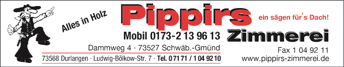 Anzeige Pippirs
