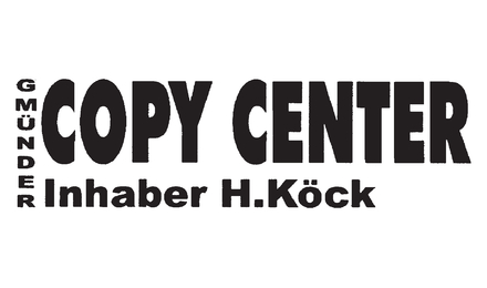 Kundenlogo von Gmünder Copy Center Inh. H. Köck