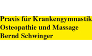 Kundenlogo Praxis für Krankengymnastik - Osteopathie und Massage ,Bernd Schwinger