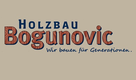Kundenlogo von Holzbau Bogunovic GmbH