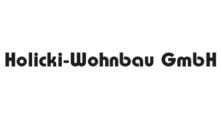 Kundenlogo von Holicki-Wohnbau GmbH