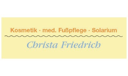 Kundenlogo von Kosmetik Christa Friedrich Medizinische Fußpflege