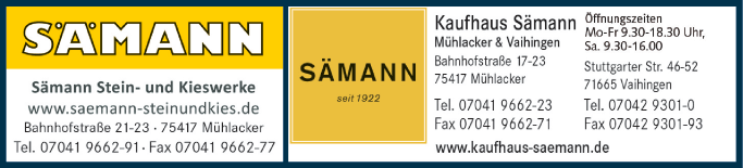 Anzeige Sämann GmbH & Co. KG