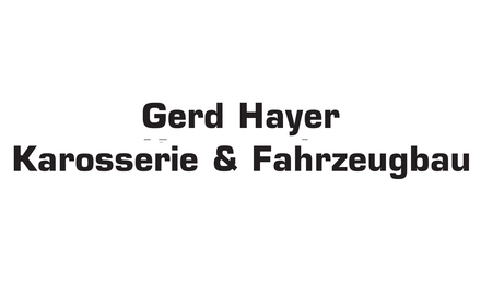 Kundenlogo von Hayer Gerd