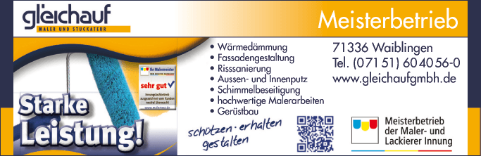 Anzeige Gleichauf GmbH