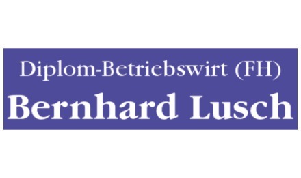 Kundenlogo von Lusch Bernhard, Wirtschaftsprüfer / Steuerberater