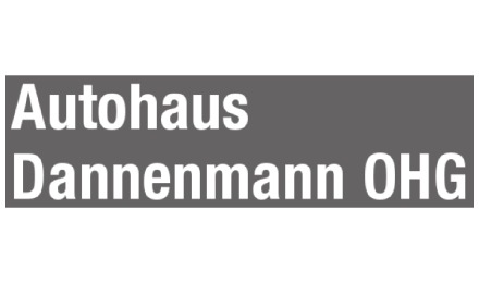 Kundenlogo von Autohaus Dannenmann OHG