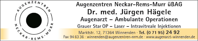 Anzeige Hägele Jürgen Dr.med.