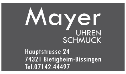 Kundenlogo von Mayer - Uhren Schmuck