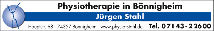 Anzeige Physiotherapie in Bönnigheim