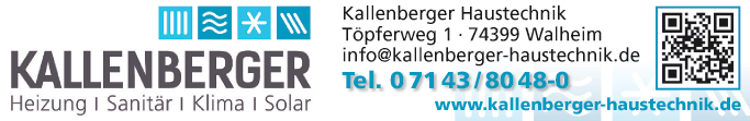 Anzeige Kallenberger Haustechnik