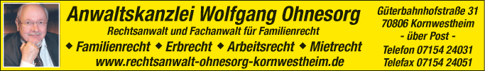 Anzeige Ohnesorg Wolfgang Anwaltskanzlei