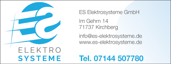 Anzeige ES Elektrosysteme GmbH