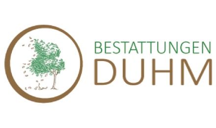 Kundenlogo von Bestattungen Duhm GmbH