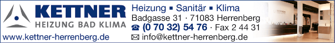 Anzeige Kettner GmbH