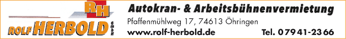 Anzeige Autokrane Herbold GmbH