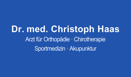 Kundenlogo von Haas Christoph Dr.med.