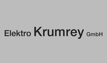 Kundenlogo von Elektro-Krumrey GmbH