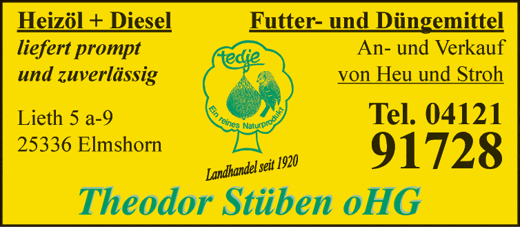 Anzeige Theodor Stüben GmbH & Co. KG