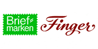 Kundenlogo Briefmarken Finger