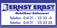 Kundenlogo Ernst Erbst GmbH Bauschlosserei, Metallbau