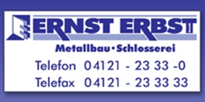 Kundenlogo von Ernst Erbst GmbH Bauschlosserei,  Metallbau